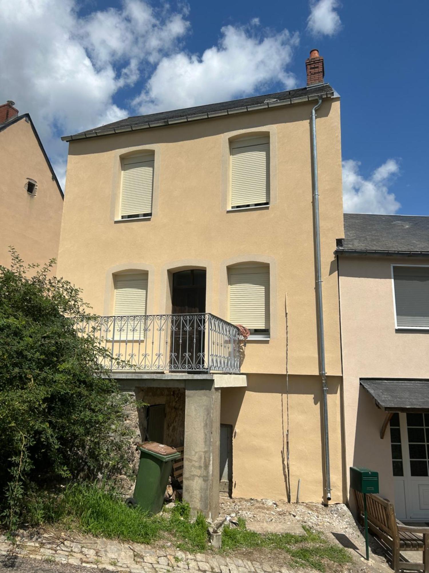 Maison Bourgogne Château-Chinon Buitenkant foto